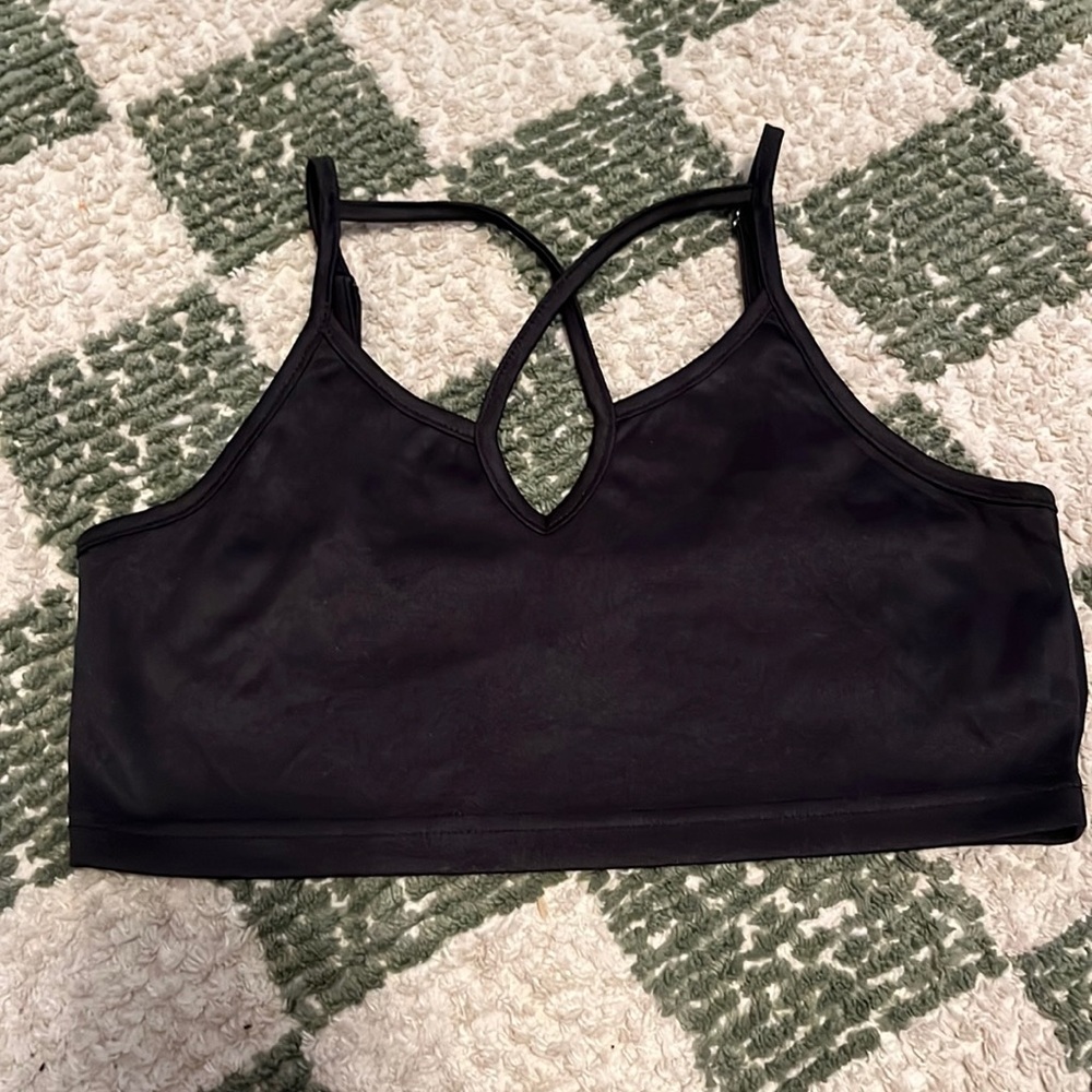 Tia Bhuva black camisole bralette